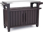 Keter Unity XL Portable Outdoor Table And Storage